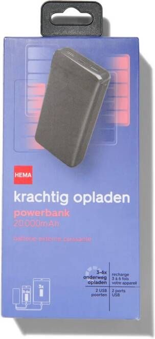 HEMA Powerbank 20.000mAh