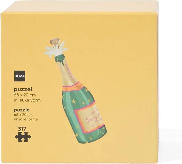HEMA Puzzel Champagne 317 Stukjes