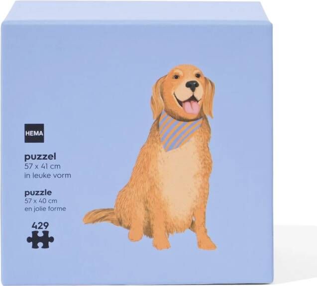 HEMA Puzzel Hond 429 Stukjes