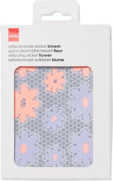 HEMA Reflecterende Fietsstickers Bloem 2 Vel