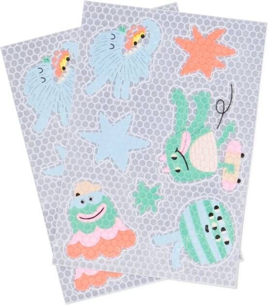 HEMA Reflecterende Fietsstickers Monsters 2 Stuks