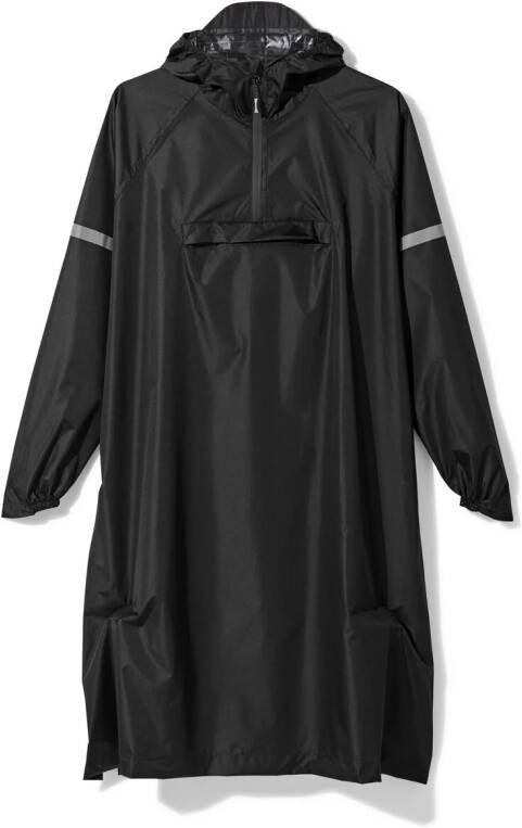 HEMA Regenponcho Voor Volwassen Lichtgewicht Zwart (zwart)