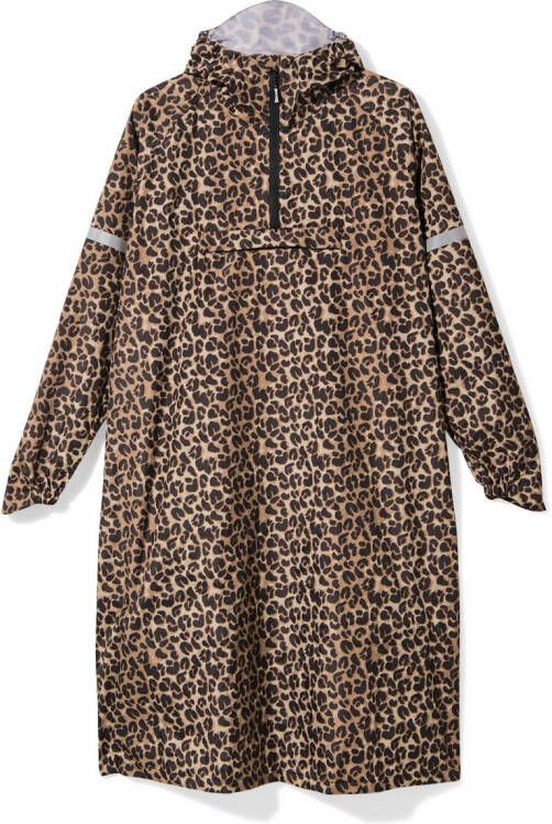 HEMA Regenponcho Voor Volwassenen Luipaard Multi (multi)