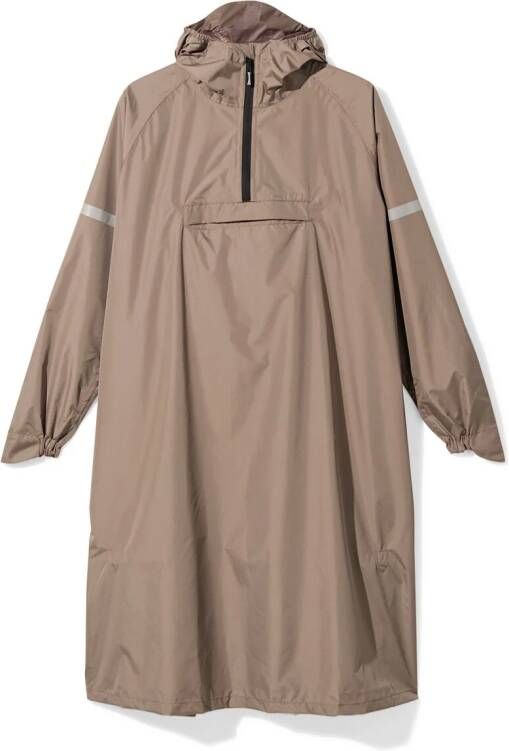 HEMA Regenponcho Voor Volwassenen Taupe (taupe)