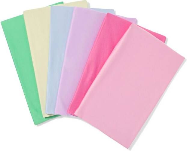 HEMA Rekbare Boekenkaft Regenboog 6 Stuks