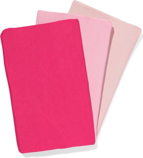 HEMA Rekbare Boekenkaft Roze 3 Stuks