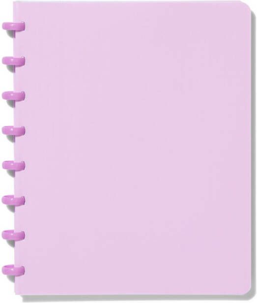 HEMA Ringschrift A5 Commerciaal Geruit 4x8 Lila