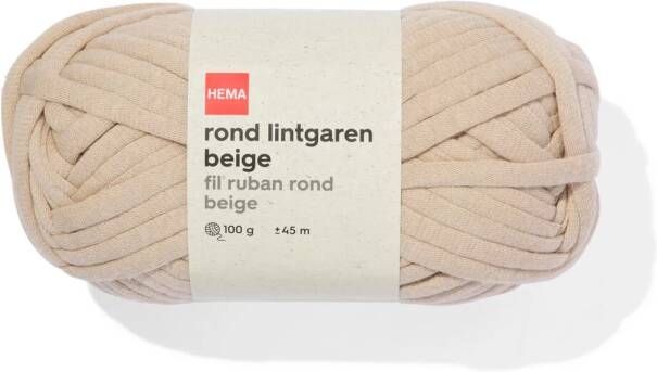 HEMA Rond Lintgaren Beige 100gram 45meter