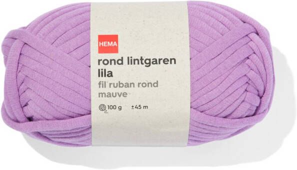 HEMA Rond Lintgaren Lila 100gram 45meter