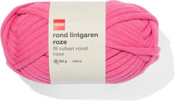 HEMA Rond Lintgaren Roze 100gram 45meter