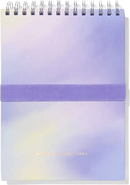 HEMA Schetsboek Met Elastische Pennenhouder 25.4x18.6 (paars)
