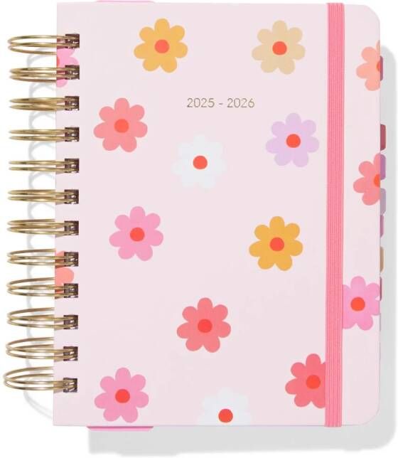 HEMA School Dagagenda 25-26 17.1x13.2cm Bloem