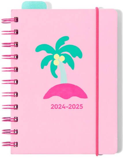 HEMA Schoolagenda 24 25 Met Spiraal 15x11 Palmboom