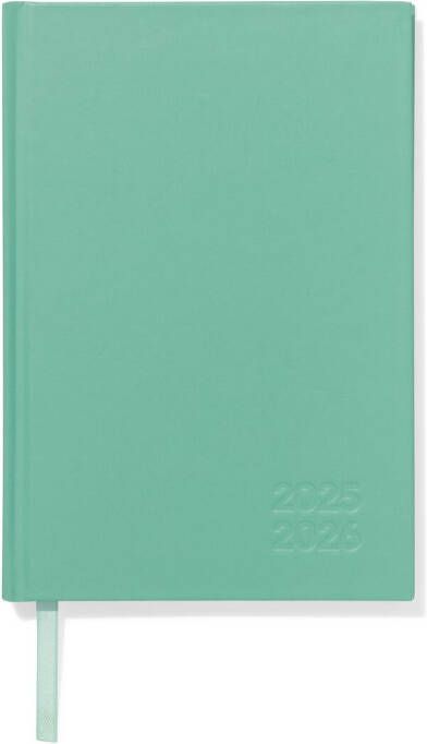 HEMA Schoolagenda 25-26 18x12.5cm Basis Groen