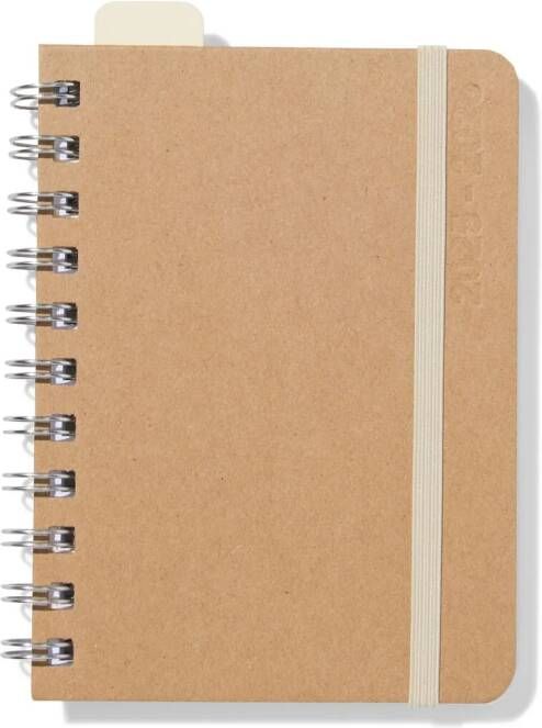 HEMA Schoolagenda 25-26 A6 Karton Kraft