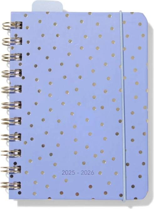 HEMA Schoolagenda 25-26 A6 Karton Stippen
