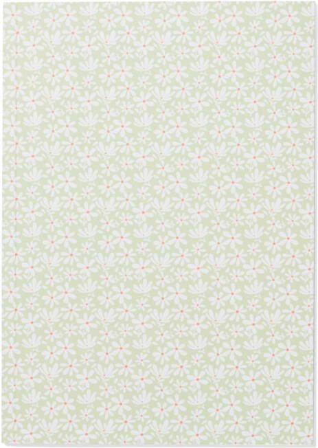 HEMA Schrift 25.5x18 Bloemen