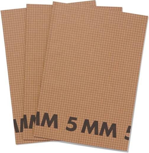 HEMA Schriften A4 Geruit 5 Mm 3 Stuks