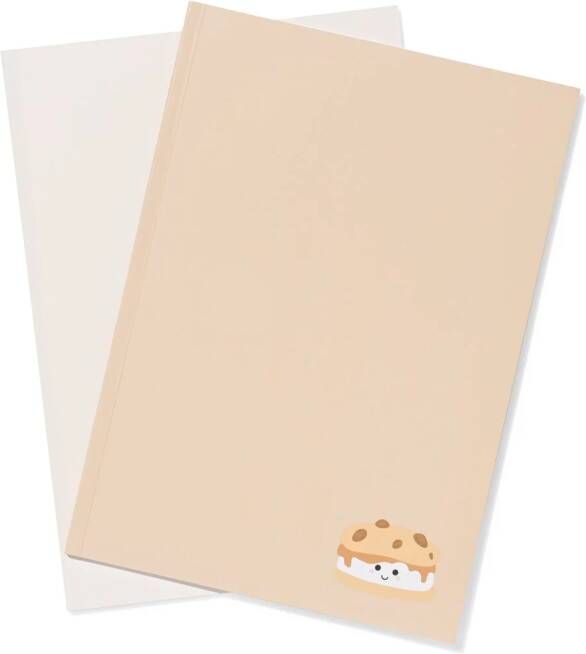 HEMA Schriften A4 Lijntjes 2 Stuks
