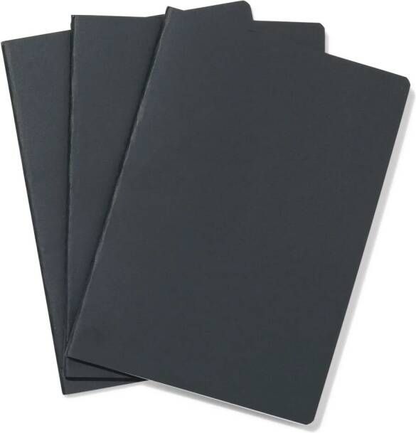 HEMA Schriften A5 Gelinieerd Zwart 3 Stuks