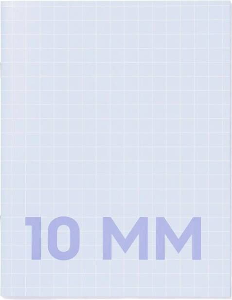 HEMA Schriften Blauw A5 Geruit 10mm 3 Stuks