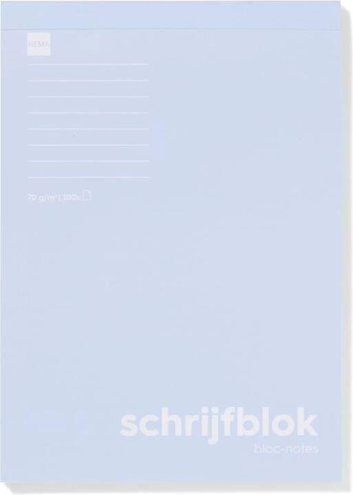 HEMA Schrijfblok A5 Gelinieerd