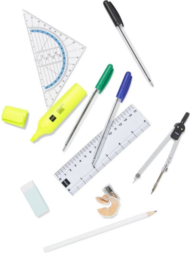 HEMA Schrijfwaren Basis Set Examen