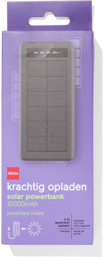 HEMA Solar Powerbank 10.000mAh