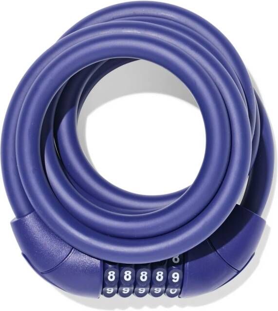 HEMA Spiraalslot 180cm Ø12mm Blauw