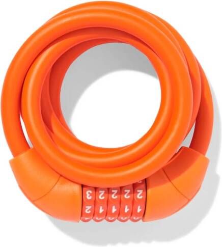 HEMA Spiraalslot 180cm Ø12mm Oranje