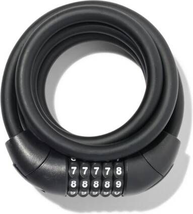 HEMA Spiraalslot 180cm Ø12mm Zwart