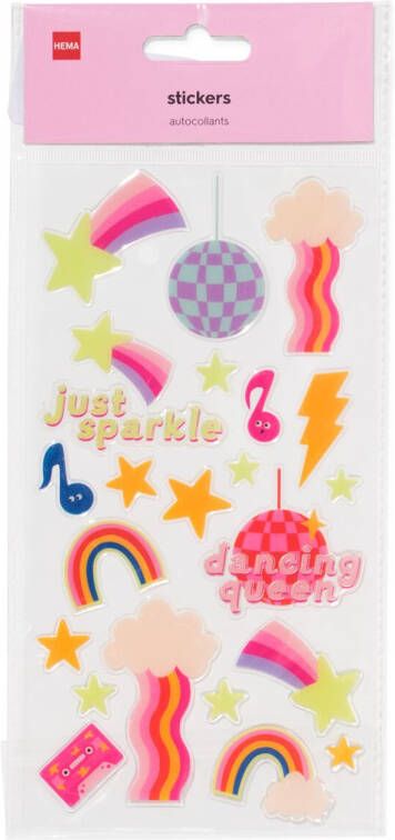 HEMA Stickers Sterren 30 Stuks