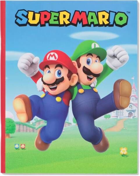 HEMA Super Mario Schriften A5 3 Stuks