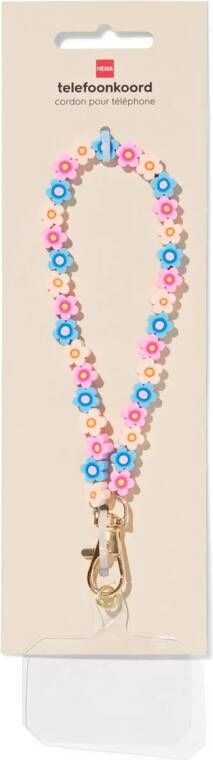 HEMA Telefoonkoord Armband Bloemen