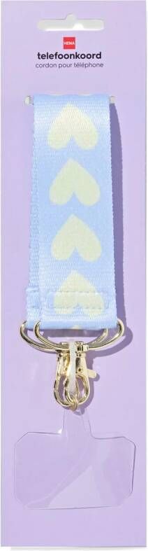 HEMA Telefoonkoord Armband Hartjes