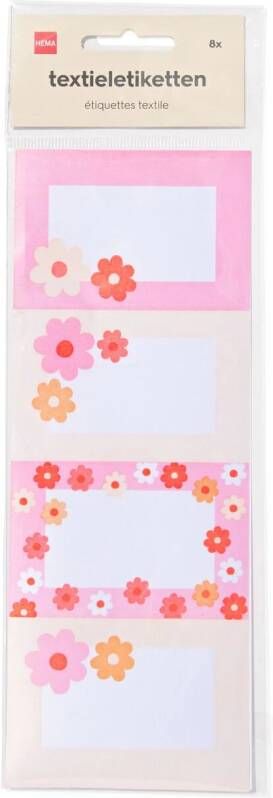 HEMA Textieletiketten 8 Stuks