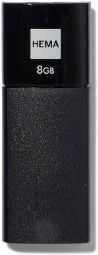 HEMA USB Stick 2.0 8GB Zwart