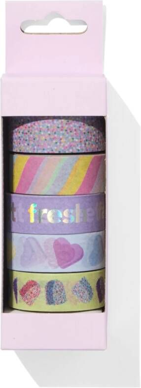 HEMA Washi Tapes 5 Stuks