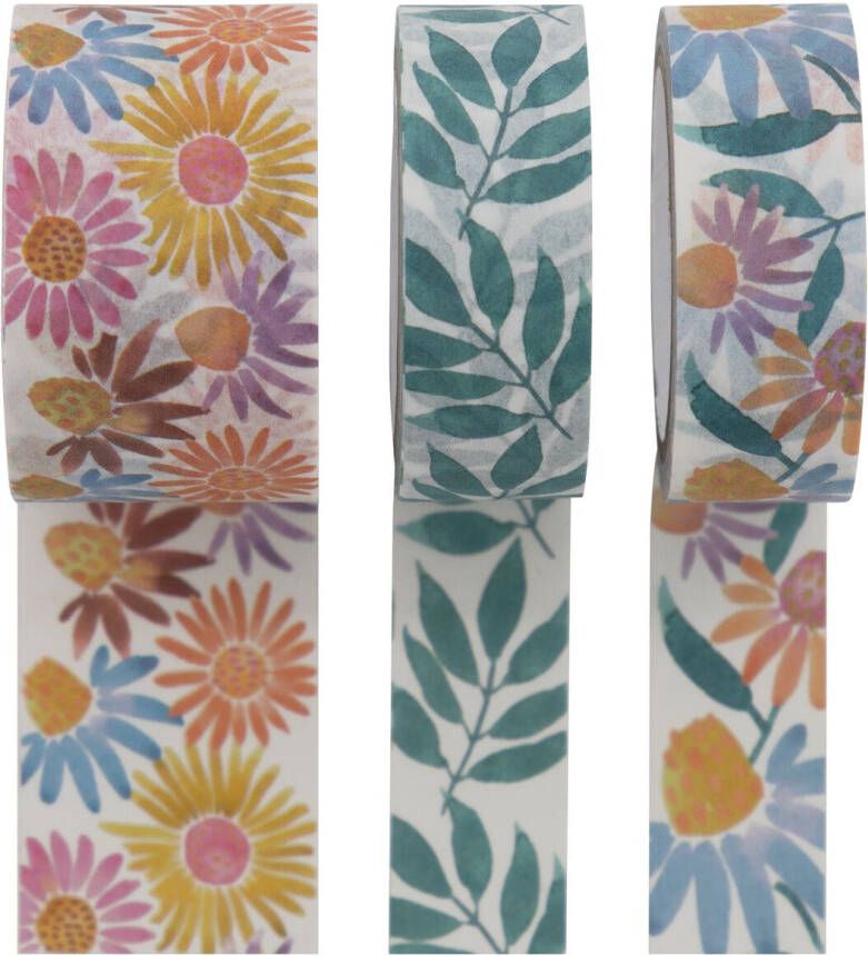 HEMA Washi Tapes Wilde Bloemen 3x5m