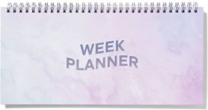 HEMA Weekplanner Met Spiraal Verf 13x27
