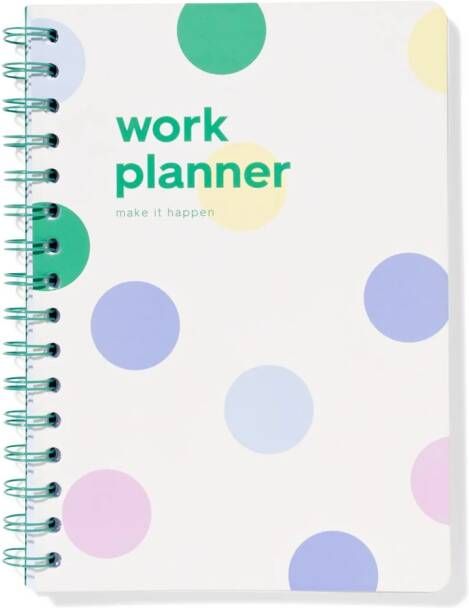 HEMA Werkplanner Met Spiraal 21x15