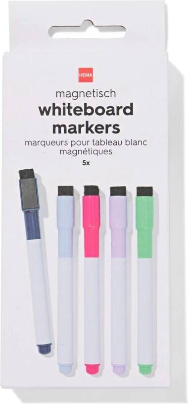 HEMA Whiteboard Markers 5 Stuks