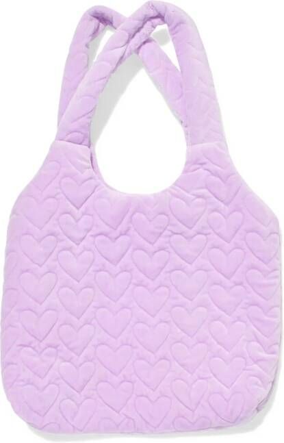 HEMA Zachte Tas Hartjes Roze 60x45cm