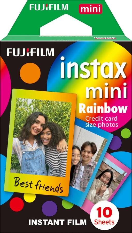 INSTAX™ Mini Fotopapier Rainbow 10-pak