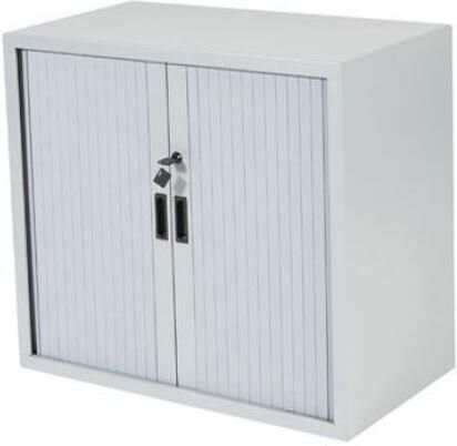 Schaffenburg Claudius Basic roldeurkast 72 8x80x45cm. ombouw en lamellenkleur aluminium(RAL9006 )