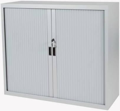 Schaffenburg Claudius Plus Roldeurkast 105x80x45cm wit