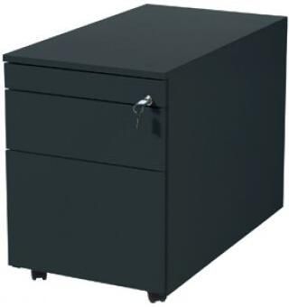 Schaffenburg Claudius Plus verrijdbaar ladenblok 43 5x55 4x78cm(BxHxD ) zwart