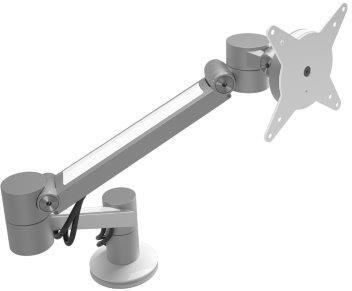 Schaffenburg Gas geveerde TFT arm Model Viewlite Plus twin voorzien van bladklem in het aluminium