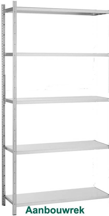 ABC Kantoormeubelen Gegalvaniseerde aanbouw stelling