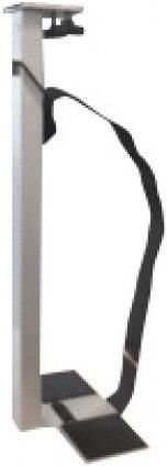 Schaffenburg Icons CPU houder in het aluminium (RAL9006) voor montage onder het blad